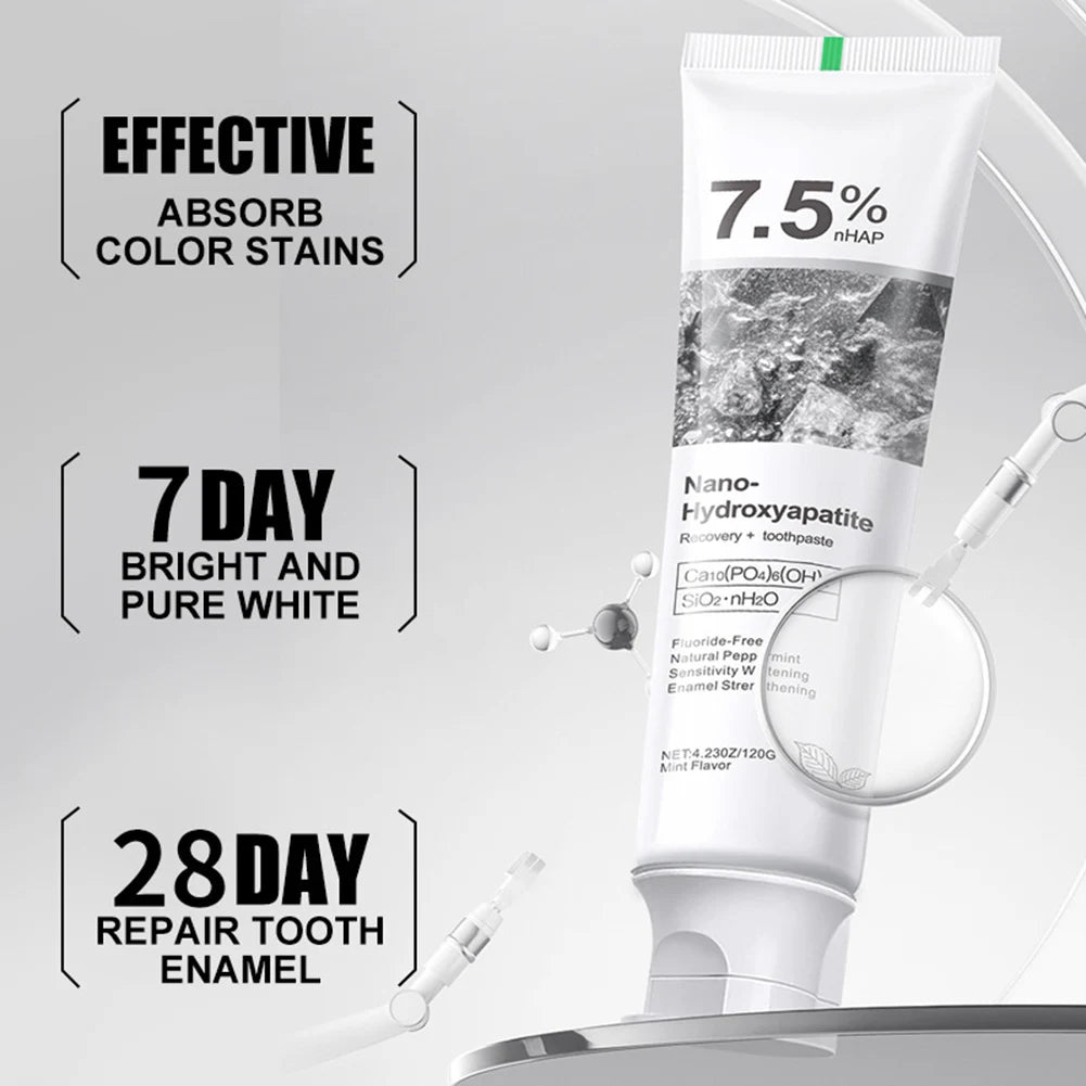 Advanced 7.5% Hydroxyapatite Toothpaste – Gentle Mint, 120g